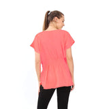 Village Venture Blusa Corre Kaftan Bordada-Primavera/Verano Fresca- Mod 20170K