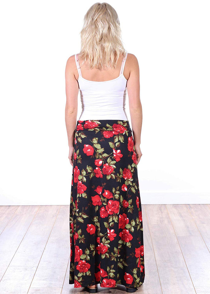 Popana - Falda Grande Convertible para Mujer, Estilo Informal, Talla Grande, Fabricado en Estados Unidos