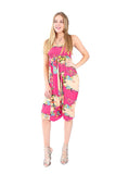 Village Venture 3 en 1 Estampado de Flores con Mariposas (Jumper, Blusa y Pantalón Unitalla -Mod 2925