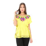 Village Venture- Blusa Casual Bordada 20196K