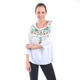 Village Venture- Blusa Casual Bordada 20176