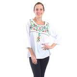 Village Venture- Blusa Casual Bordada 20176