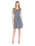 Lark & Ro Amazon Brand Vestido Plisado sin Mangas para Mujer