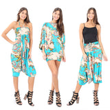 Village Venture 3 en 1 Estampado de Flores con Mariposas (Jumper, Blusa y Pantalón Unitalla -Mod 2925